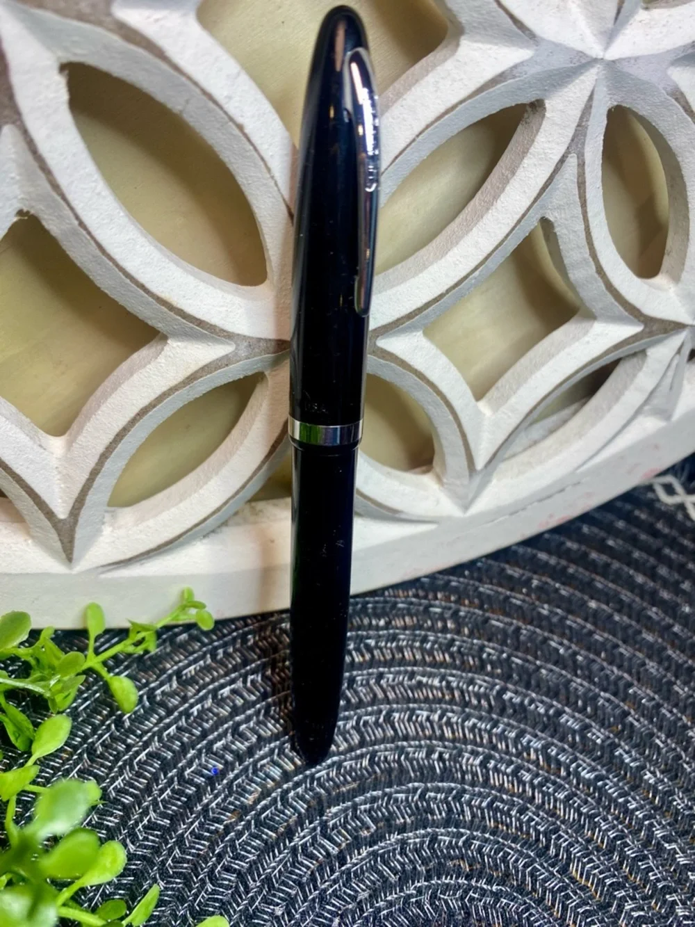 Vintage Black‎ Sheaffer Fountain Pen